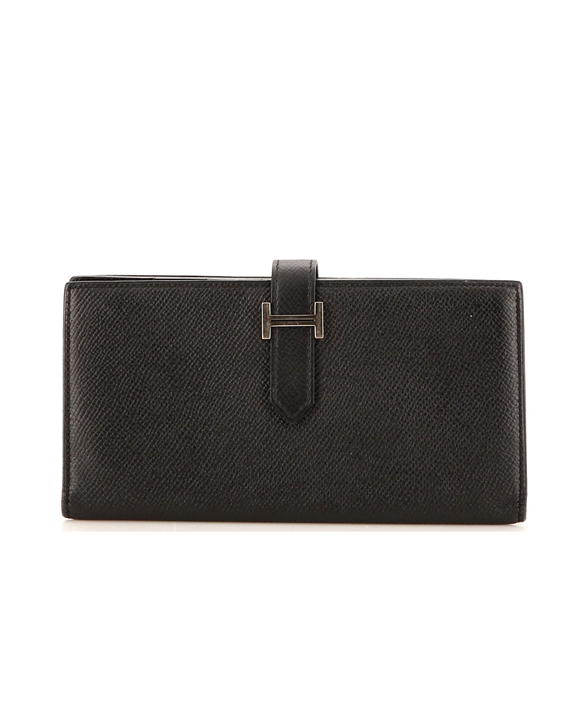Pre-Owned Hermes Long Bearn Wallet Epsom