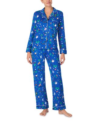kate spade new york Brushed Jersey Christmas Pajama Set
