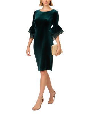 Adrianna Papell Velvet Dress Bloomingdale s