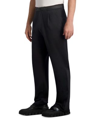 Slim Fit Belted Dress Pants