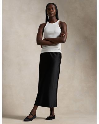 Midi Slip Skirt