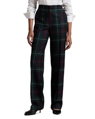 Ralph Lauren - Wool Plaid Relaxed Pants