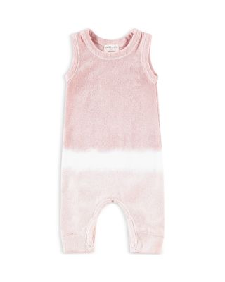 Paigelauren Unisex Dip Dyed Loop Terry Tank Romper - Baby