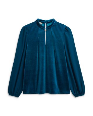 Rosalie Velvet Blouse