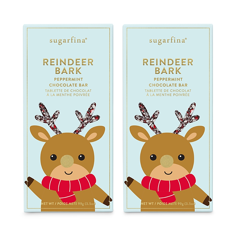 Sugarfina Reindeer Bark Chocolate Bar Duo