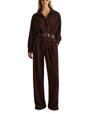 REISS - Czara Belted Jumpsuit