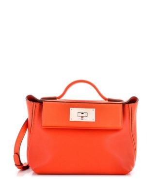 Pre-Owned HERMÈS - 21 24/24 Bag Evercolor with Swift