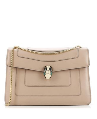 Pre-Owned Bvlgari - Medium Serpenti Forever Square Shoulder Bag Leather