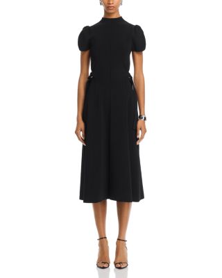 Tulip Sleeve Midi Dress