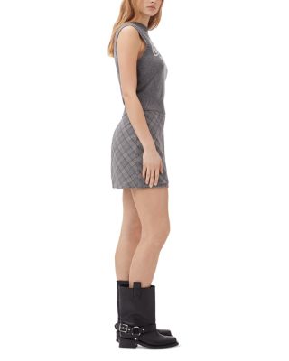 Grey Graphic Vest