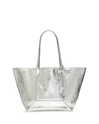Jimmy Choo - Diamond Hobo Metallic Leather Shoulder Bag