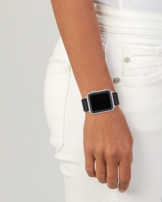 Apple Watch&reg; Black Silicone Strap, 38/40/41mm