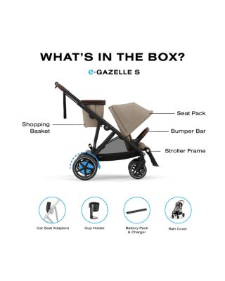 e-Gazelle S Electronic Assist Stroller