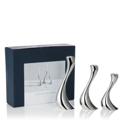 Cobra Candleholder, Set of 3