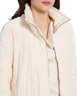 Astra Quilted Velvet Jacket 