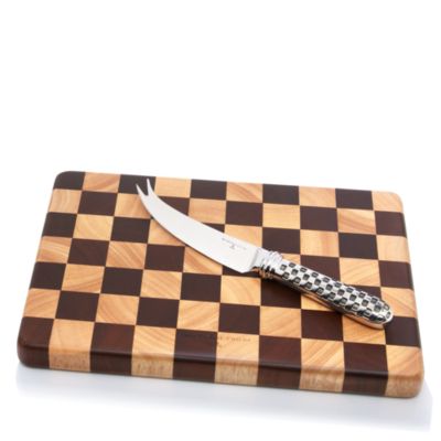 Check 2-Piece Cheese Board Set