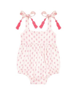 Mer St. Barth - Unisex Zoe Shoulder Tie Romper - Baby