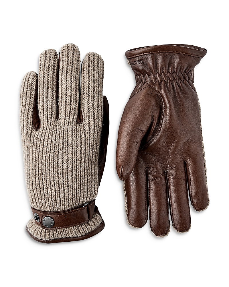 Hestra Christopher Leather & Knit Gloves