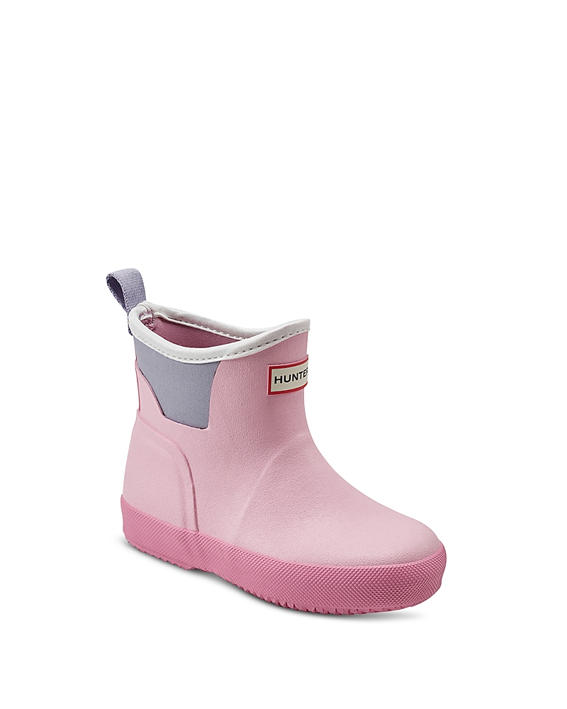 Hunter Unisex Finley Pull On Waterproof Boots - Toddler, Little Kid In Medium Pink