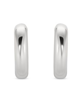 Small Thick Classic Hoop Earrings