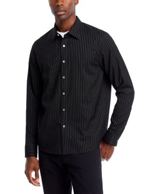 Michael Kors - Printed Long Sleeve Button Front Shirt