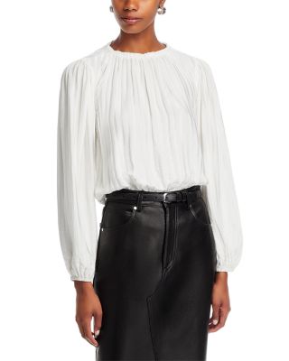 Bella Dahl - Pleated Blouson Sleeve Top
