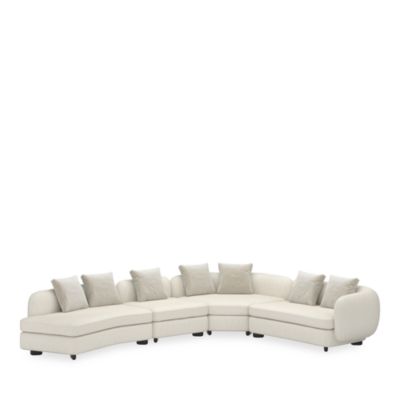 Lumi 4-Piece Fabric Sectional