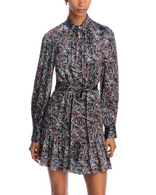 Veronica Beard - Zoella Paisley Button Front Dress