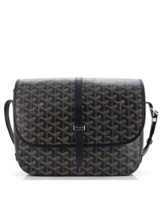 Pre-Owned Goyard - MM Belvedere II Messenger Bag Coated Canvas