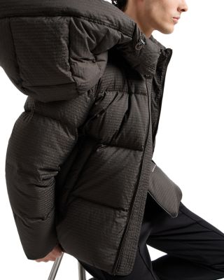 Puffer Coat with Removable Hood