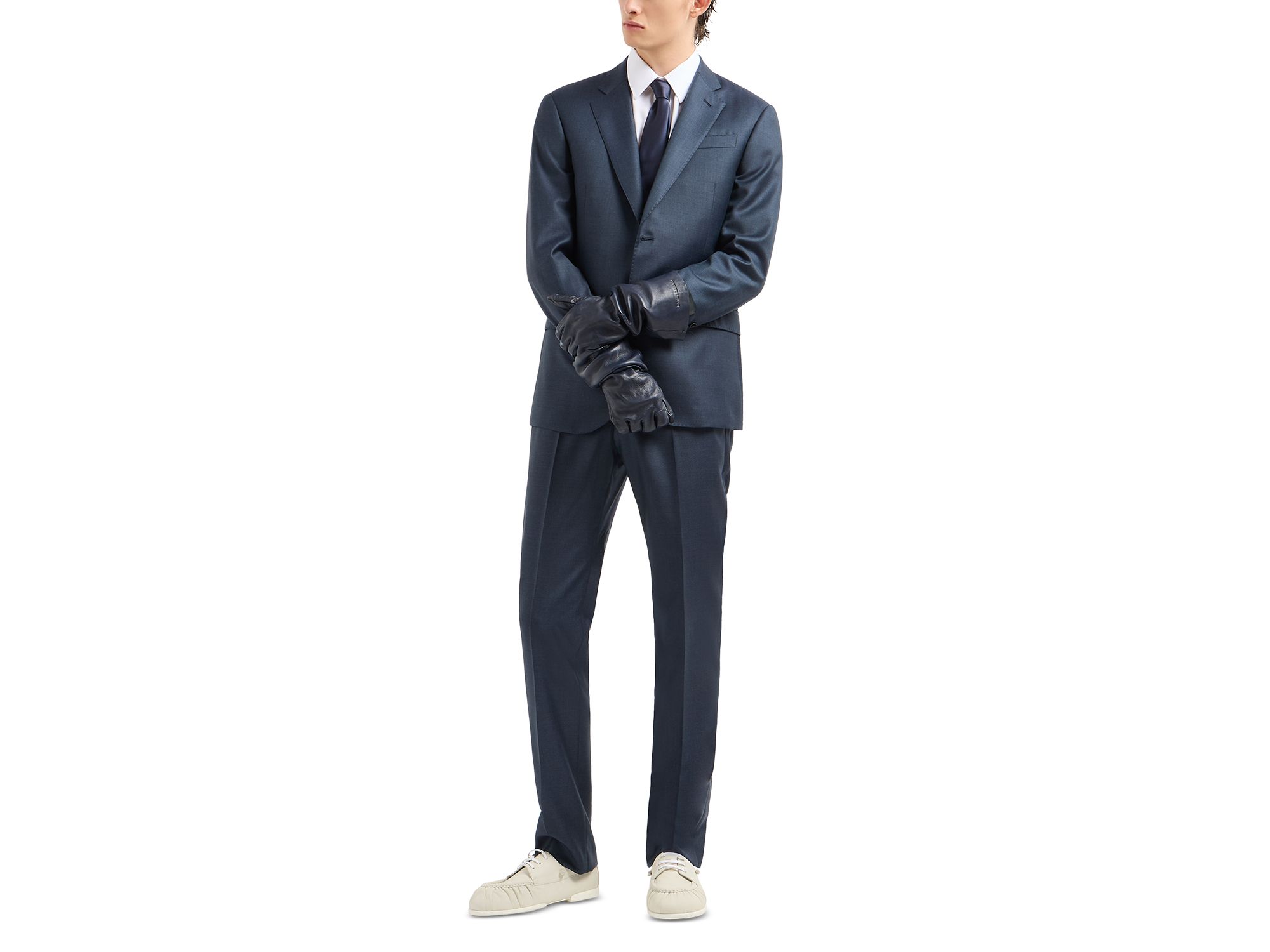 G Line Regular Fit Virgin Wool Suit - Image 1