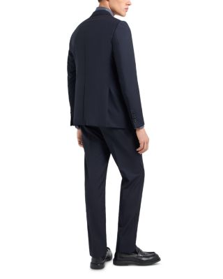 M Line Slim Fit Micro Stripe Suit