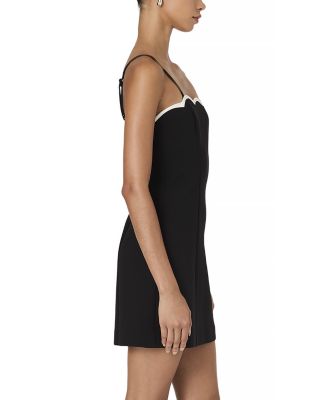 Azra Contrast Mini Dress