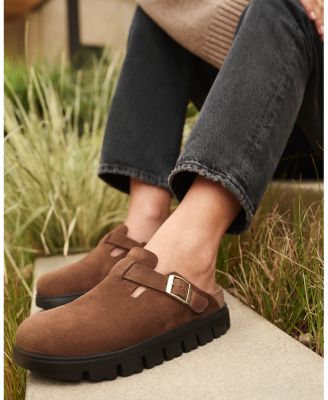 Women&#39;s Boston Chunky Platform Clogs