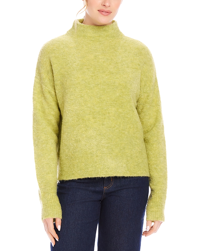 Karen Kane Mock Neck Boucle Sweater