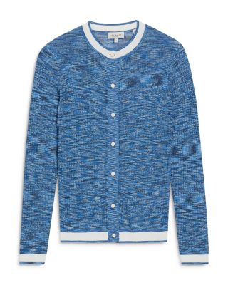 Addlinn Tipped Rib Knit Cardigan