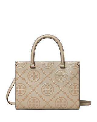 Tory Burch - T Monogram Embossed Square Tote