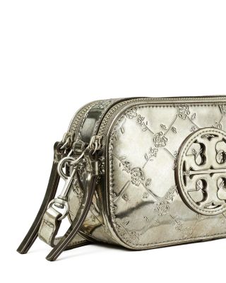 Mini Miller Metallic Floral Crossbody