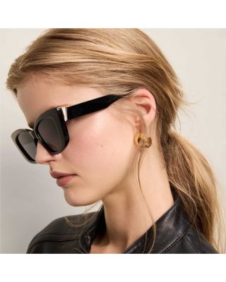 Tranquil Turmoil Cat Eye Sunglasses, 54mm