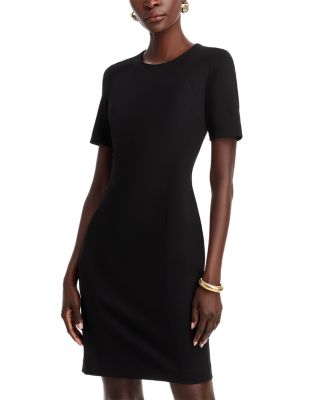 Judianne Short Sleeve Fitted Sheath Dress - Exclusive