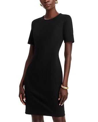elegant black dress for funeral with sleeves Hobemty Women's Brooch 3/4 Sleeve Boat Neck Fishtails Midi Dress Small : Clothing, Shoes & Jewelry Deep pockets to hide your tissues Carol Dress R1700 - Available