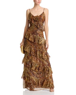Aneta Ruffled Gown