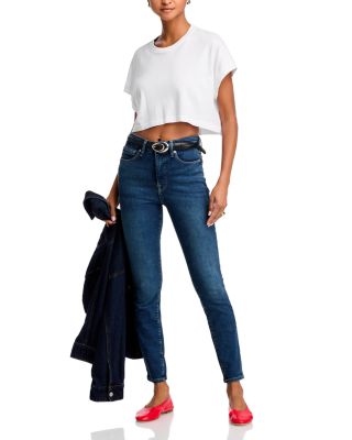 Good Legs High Rise Skinny Jeans in Blue004