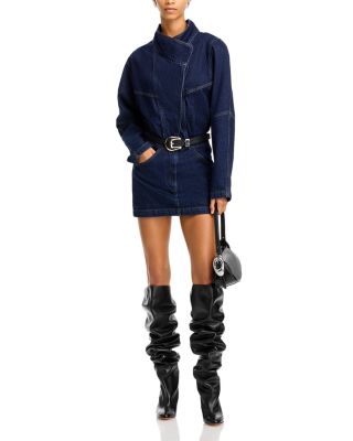 Maddix Denim Mini Dress