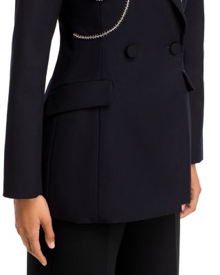 Getty Rhinestone Embellished Blazer