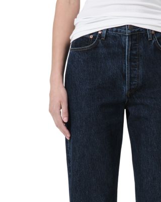 90&#39;s Pinch Waist High Rise Straight Jeans in Pendulum