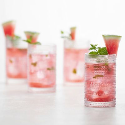 Fortessa Jupiter Clear Ice Beverage Glass, Set of 6