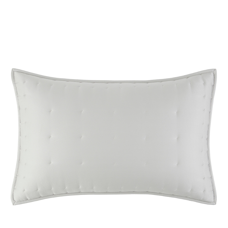 Donna Karan Hammered Silk Standard Sham In Gray
