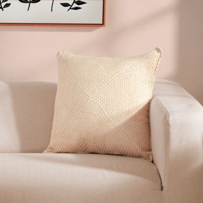 Amelia Crocheted Pillow