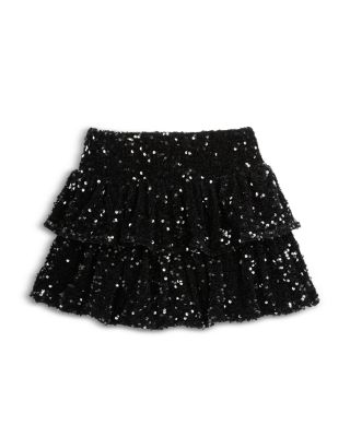 Girls' Misha Tiered Sequined Skirt - Big Kid 